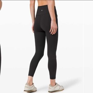 NWT Lululemon Wunder Train Tight 25” Black